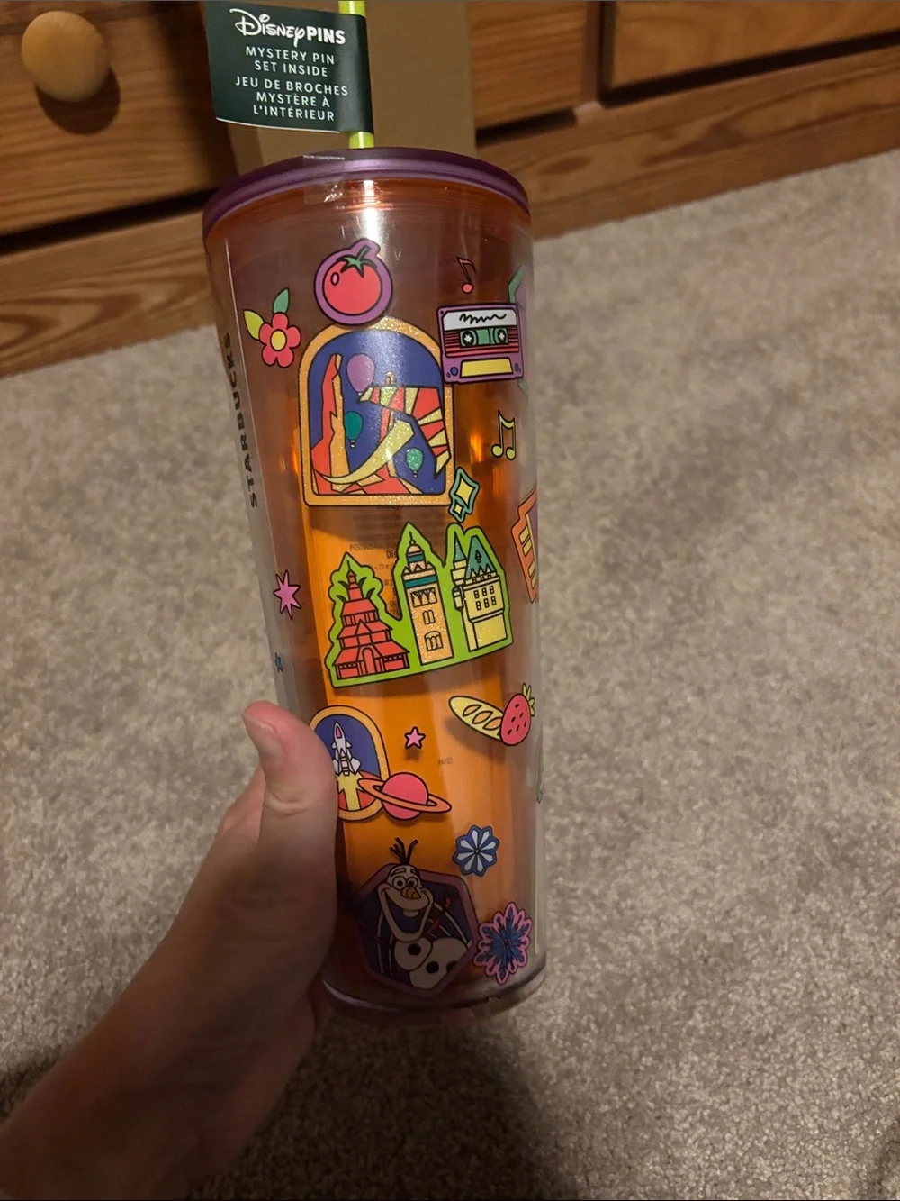 Starbucks Disney Epcot Tumbler